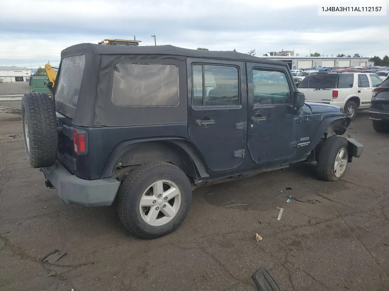 2010 Jeep Wrangler Unlimited Sport VIN: 1J4BA3H11AL112157 Lot: 69017424