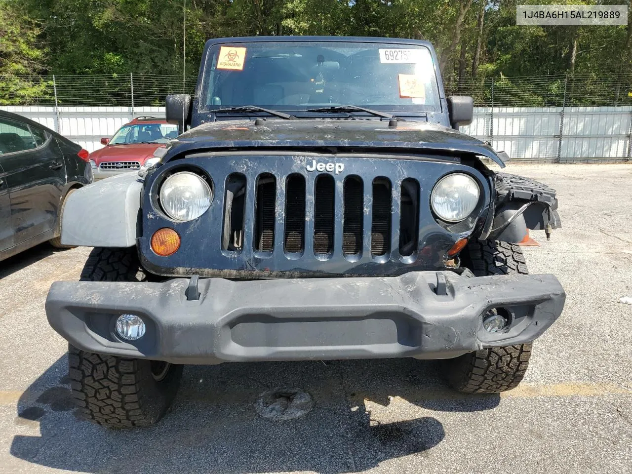 2010 Jeep Wrangler Unlimited Rubicon VIN: 1J4BA6H15AL219889 Lot: 69275794