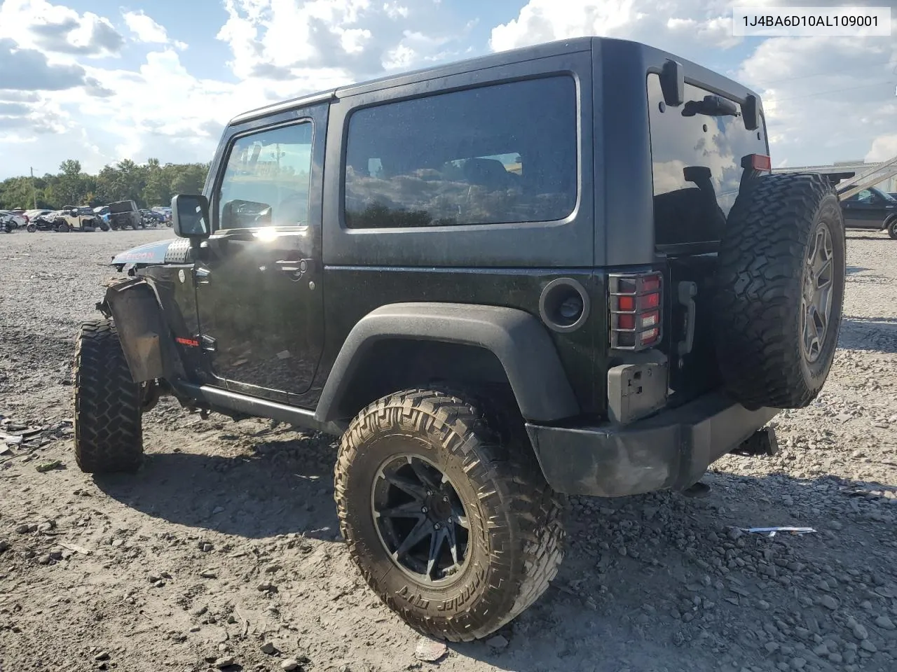 2010 Jeep Wrangler Rubicon VIN: 1J4BA6D10AL109001 Lot: 69453954