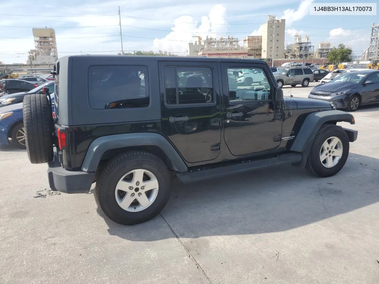 2010 Jeep Wrangler Unlimited Sport VIN: 1J4BB3H13AL170073 Lot: 69805624