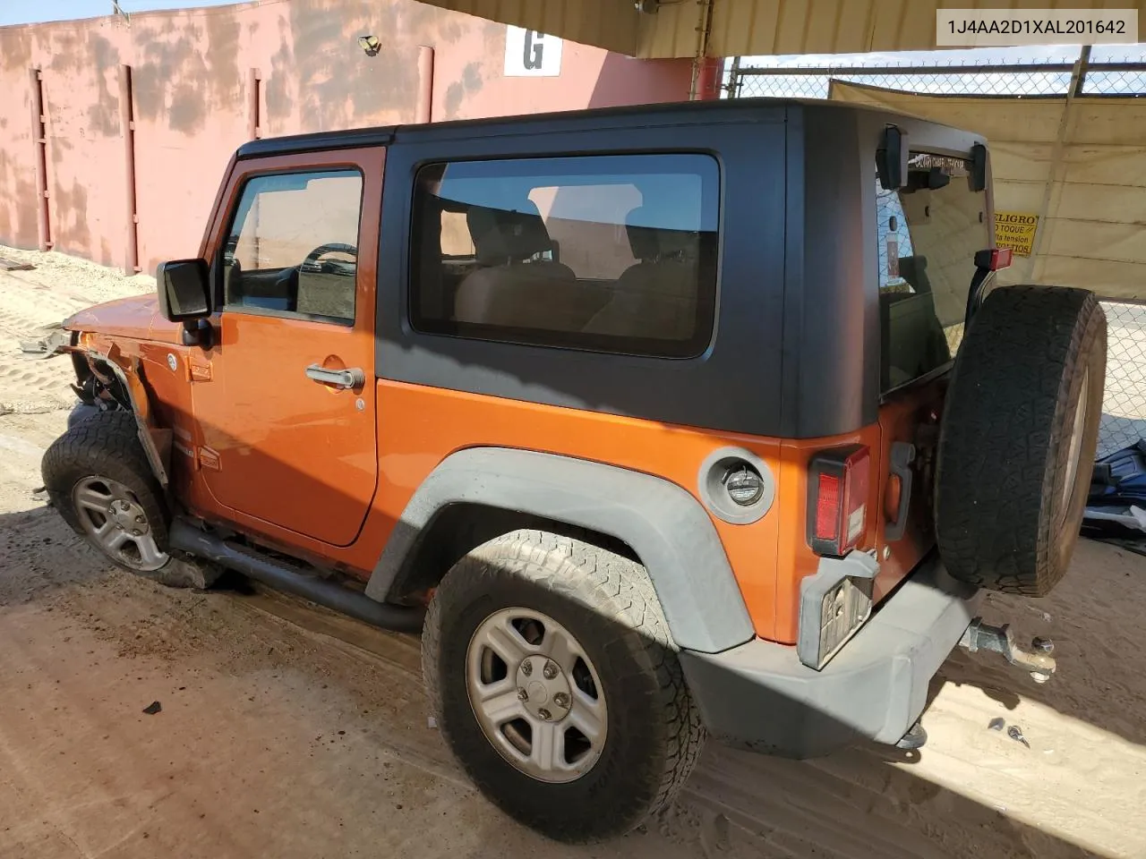 1J4AA2D1XAL201642 2010 Jeep Wrangler Sport