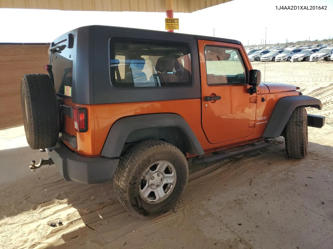 1J4AA2D1XAL201642 2010 Jeep Wrangler Sport