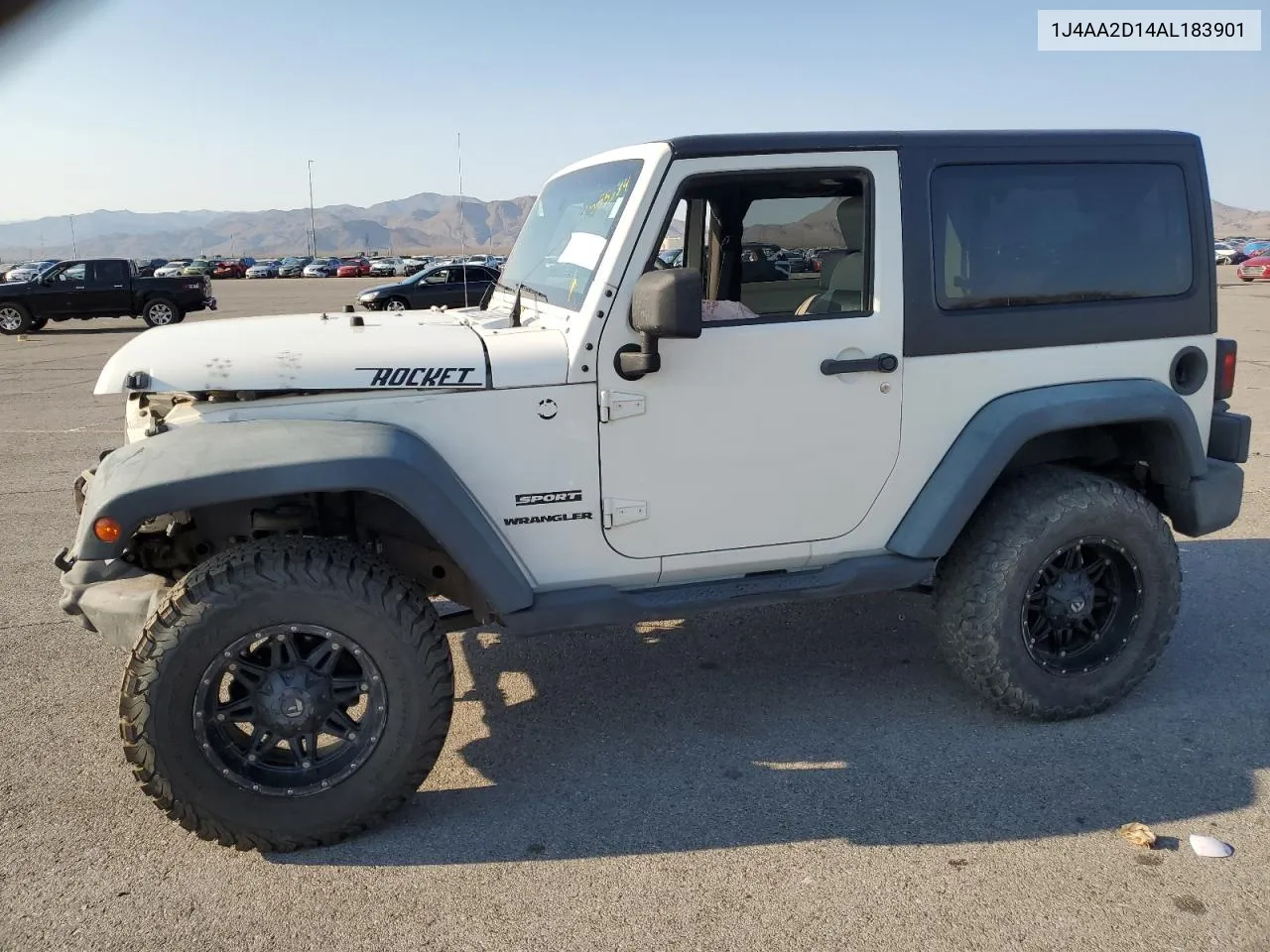 2010 Jeep Wrangler Sport VIN: 1J4AA2D14AL183901 Lot: 70055684