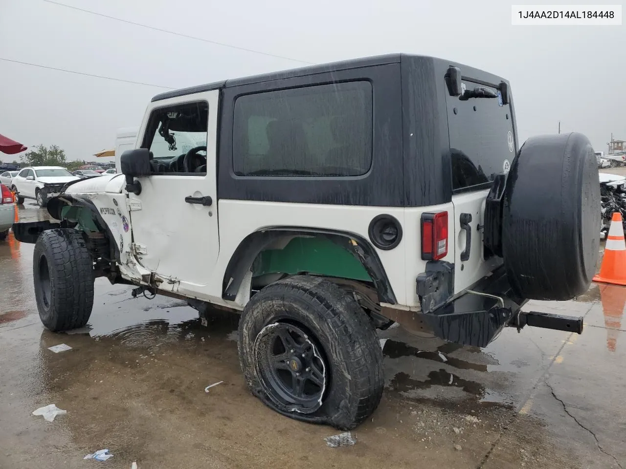 2010 Jeep Wrangler Sport VIN: 1J4AA2D14AL184448 Lot: 70212424