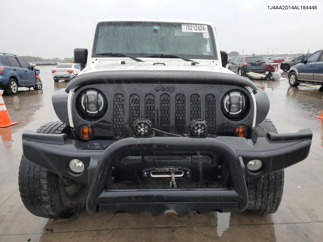 2010 Jeep Wrangler Sport VIN: 1J4AA2D14AL184448 Lot: 70212424