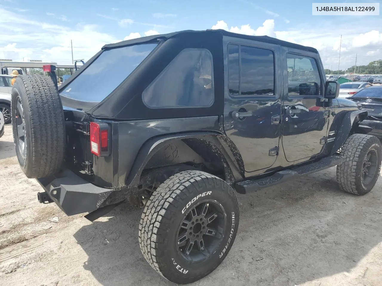 1J4BA5H18AL122499 2010 Jeep Wrangler Unlimited Sahara