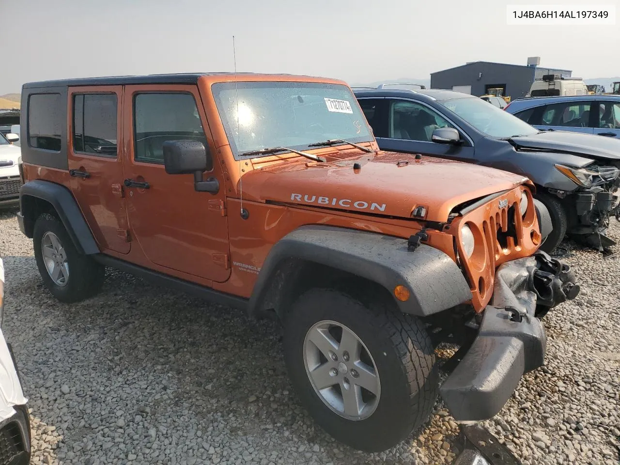 1J4BA6H14AL197349 2010 Jeep Wrangler Unlimited Rubicon