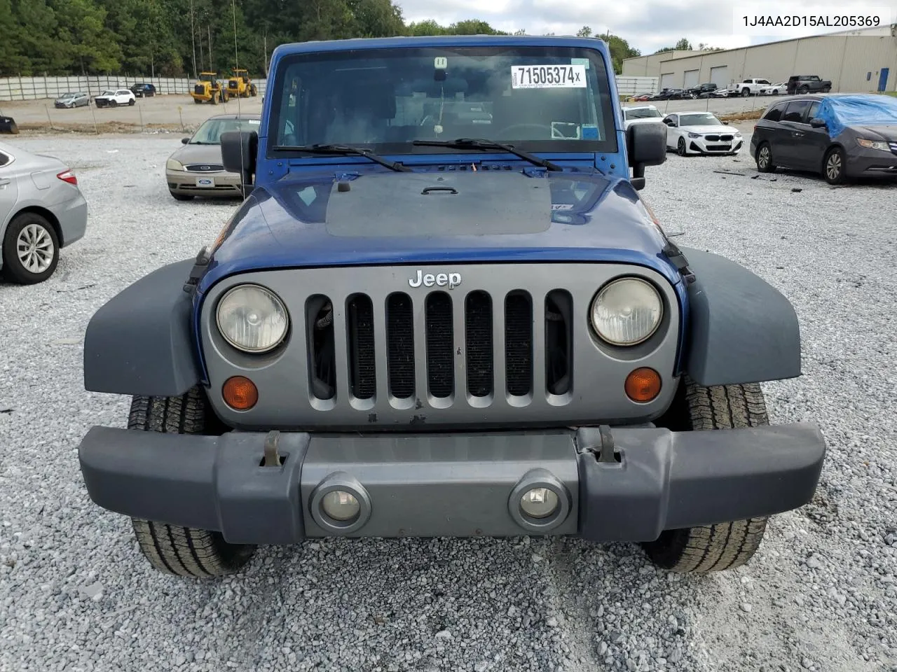 2010 Jeep Wrangler Sport VIN: 1J4AA2D15AL205369 Lot: 71505374