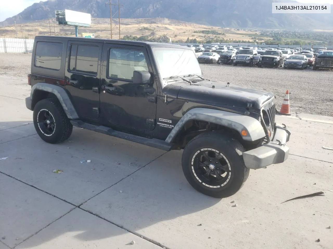 2010 Jeep Wrangler Unlimited Sport VIN: 1J4BA3H13AL210154 Lot: 71889184