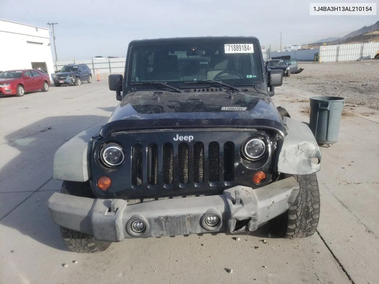 2010 Jeep Wrangler Unlimited Sport VIN: 1J4BA3H13AL210154 Lot: 71889184