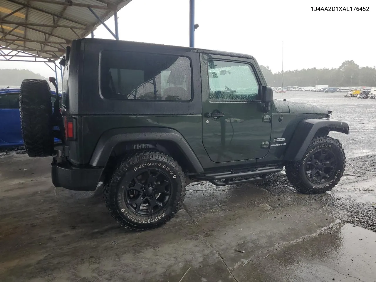 2010 Jeep Wrangler Sport VIN: 1J4AA2D1XAL176452 Lot: 72231974