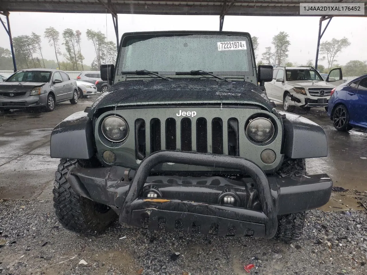 2010 Jeep Wrangler Sport VIN: 1J4AA2D1XAL176452 Lot: 72231974