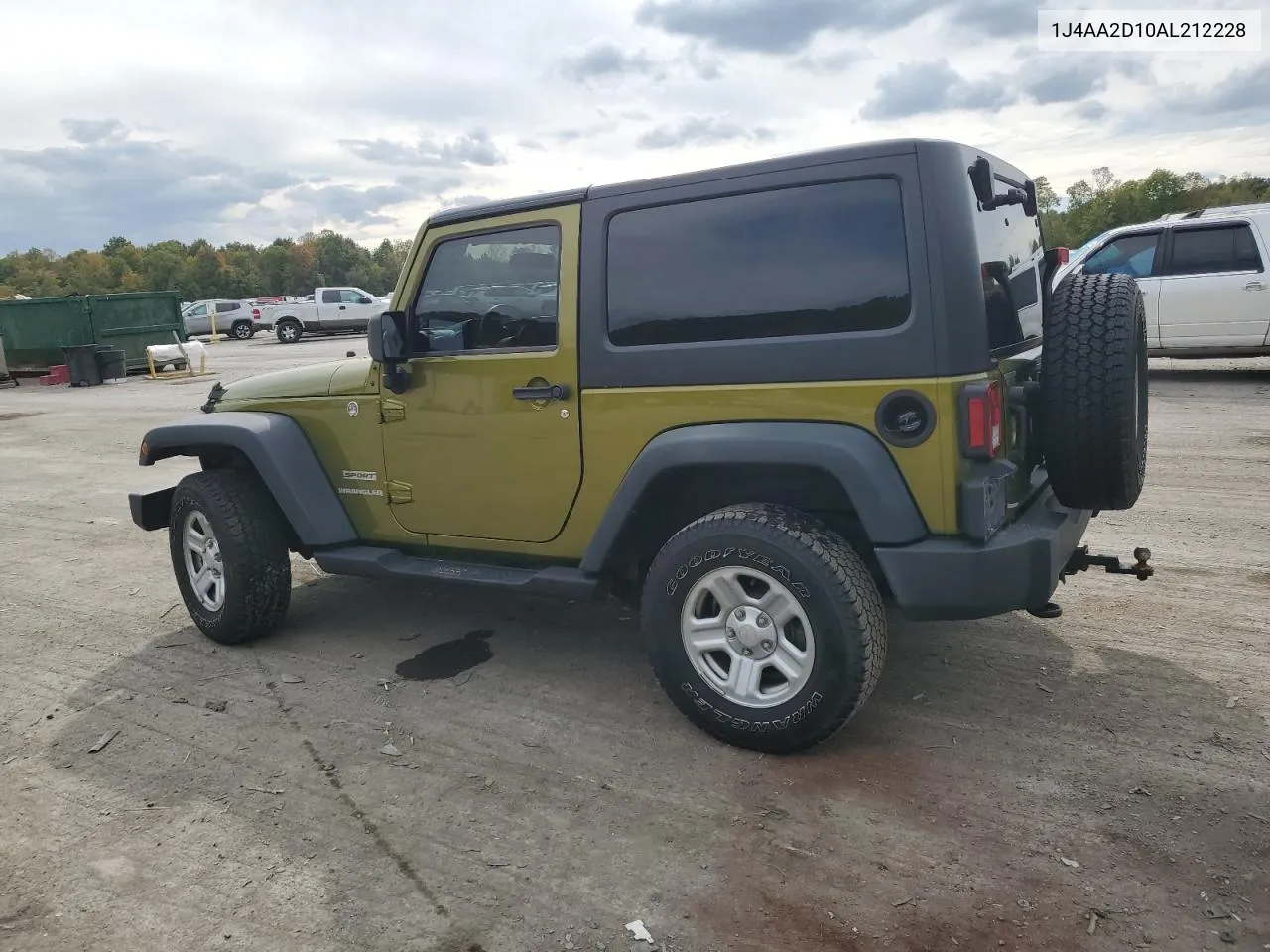 1J4AA2D10AL212228 2010 Jeep Wrangler Sport