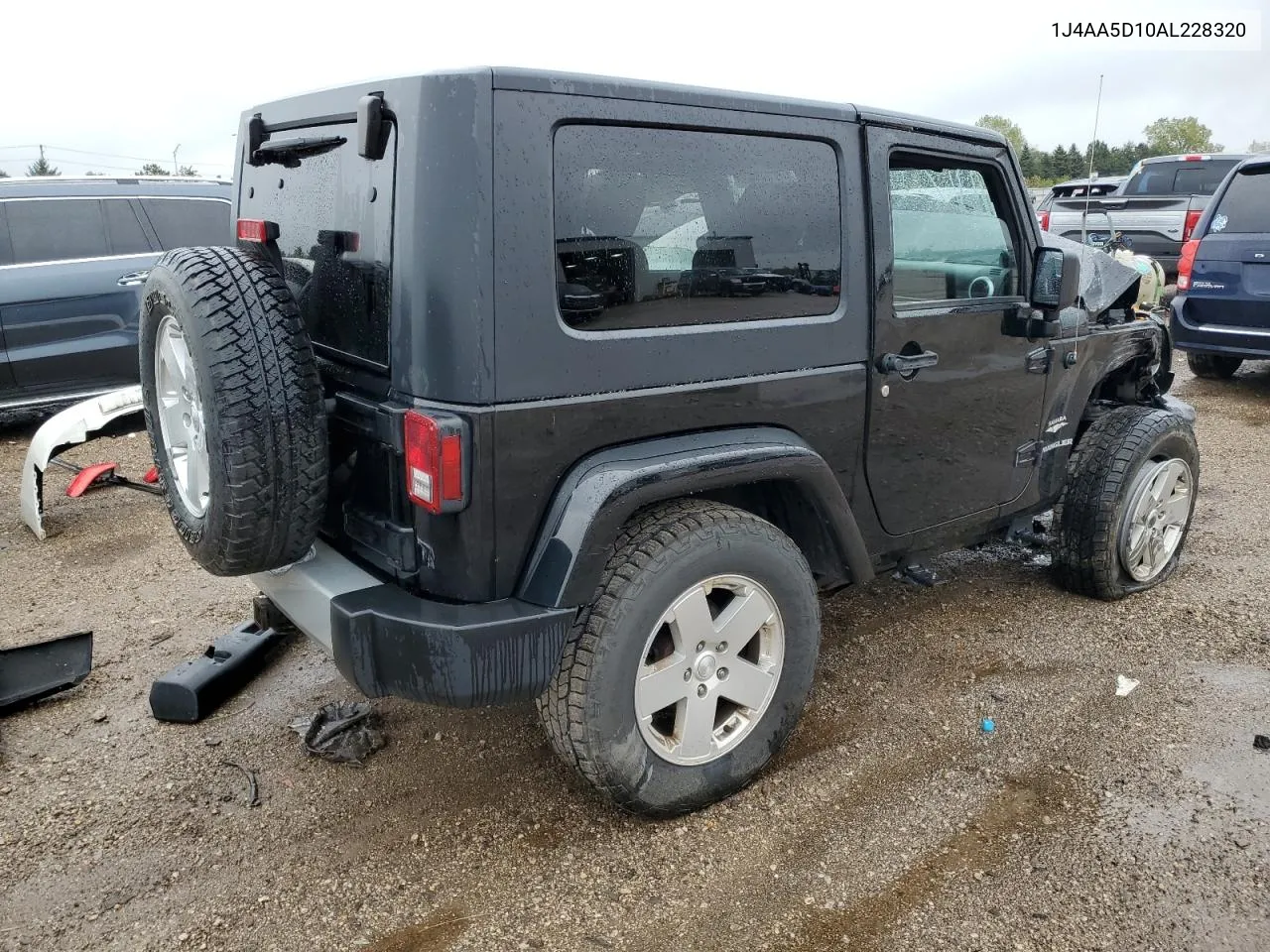 2010 Jeep Wrangler Sahara VIN: 1J4AA5D10AL228320 Lot: 72611804