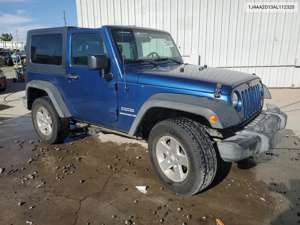 2010 Jeep Wrangler Sport VIN: 1J4AA2D13AL112320 Lot: 73354814