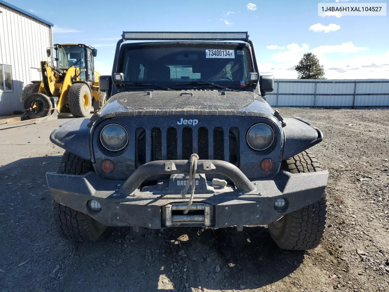 1J4BA6H1XAL104527 2010 Jeep Wrangler Unlimited Rubicon