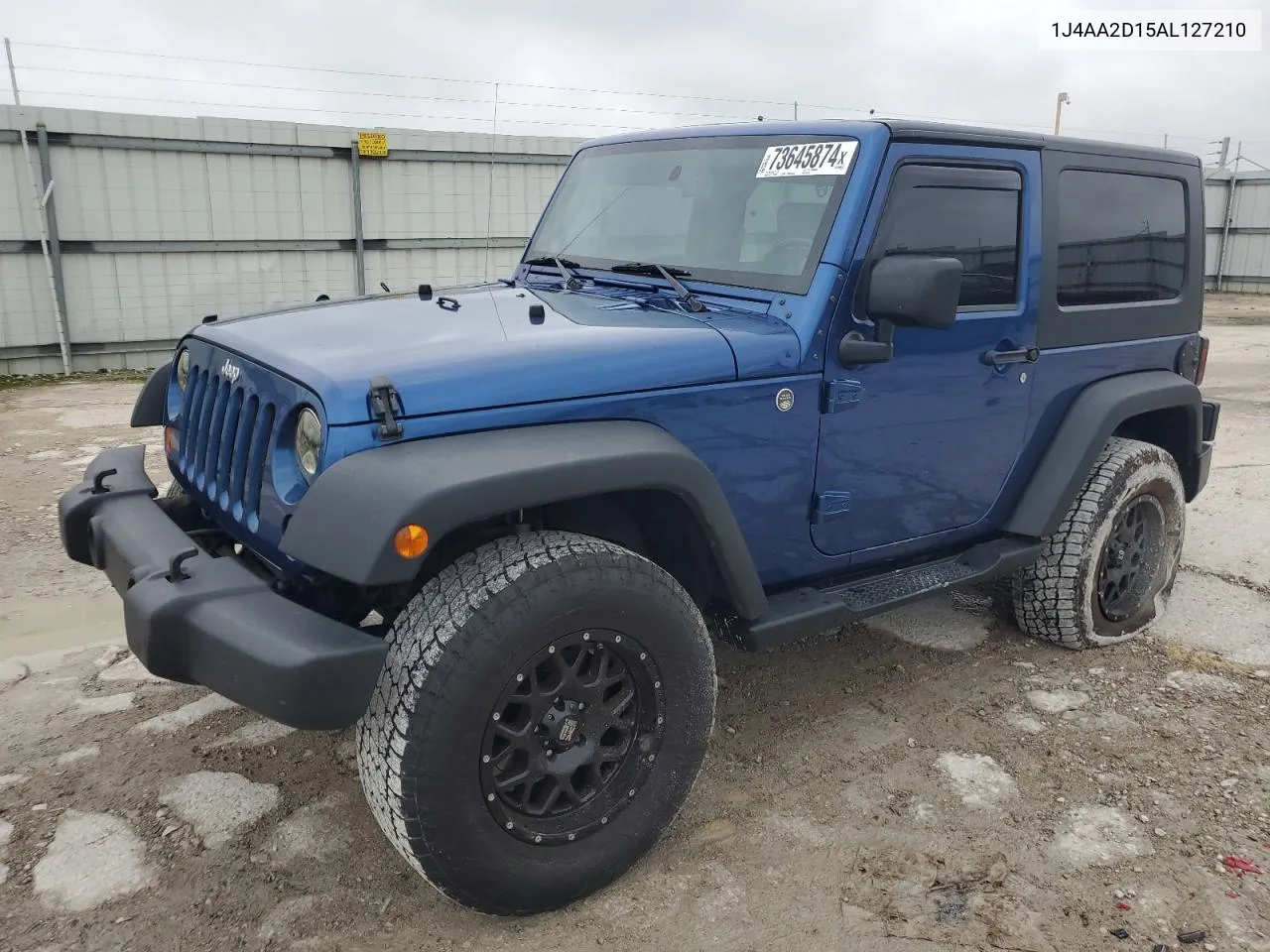 2010 Jeep Wrangler Sport VIN: 1J4AA2D15AL127210 Lot: 73645874