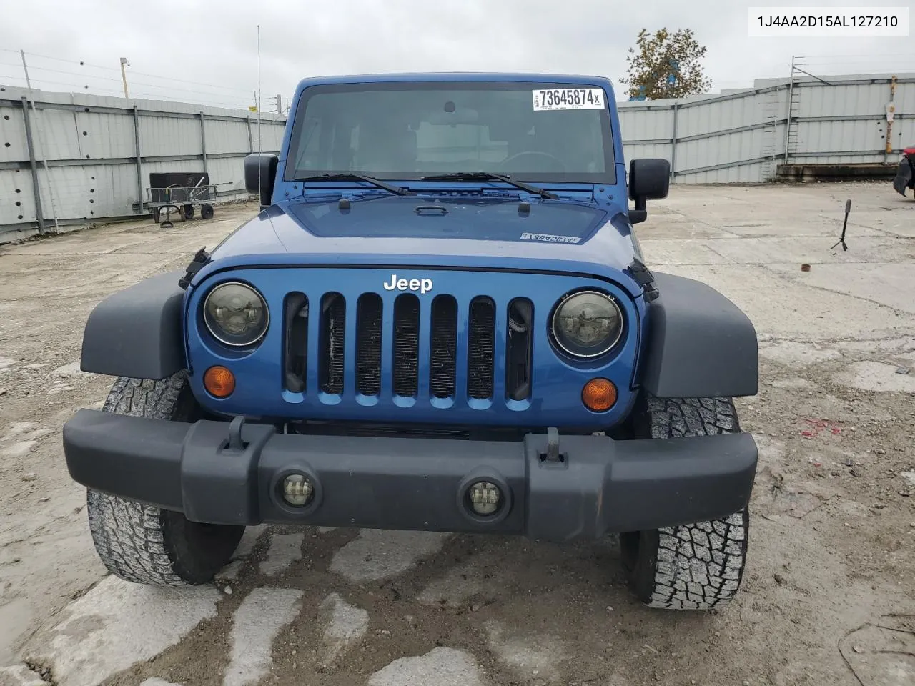 2010 Jeep Wrangler Sport VIN: 1J4AA2D15AL127210 Lot: 73645874