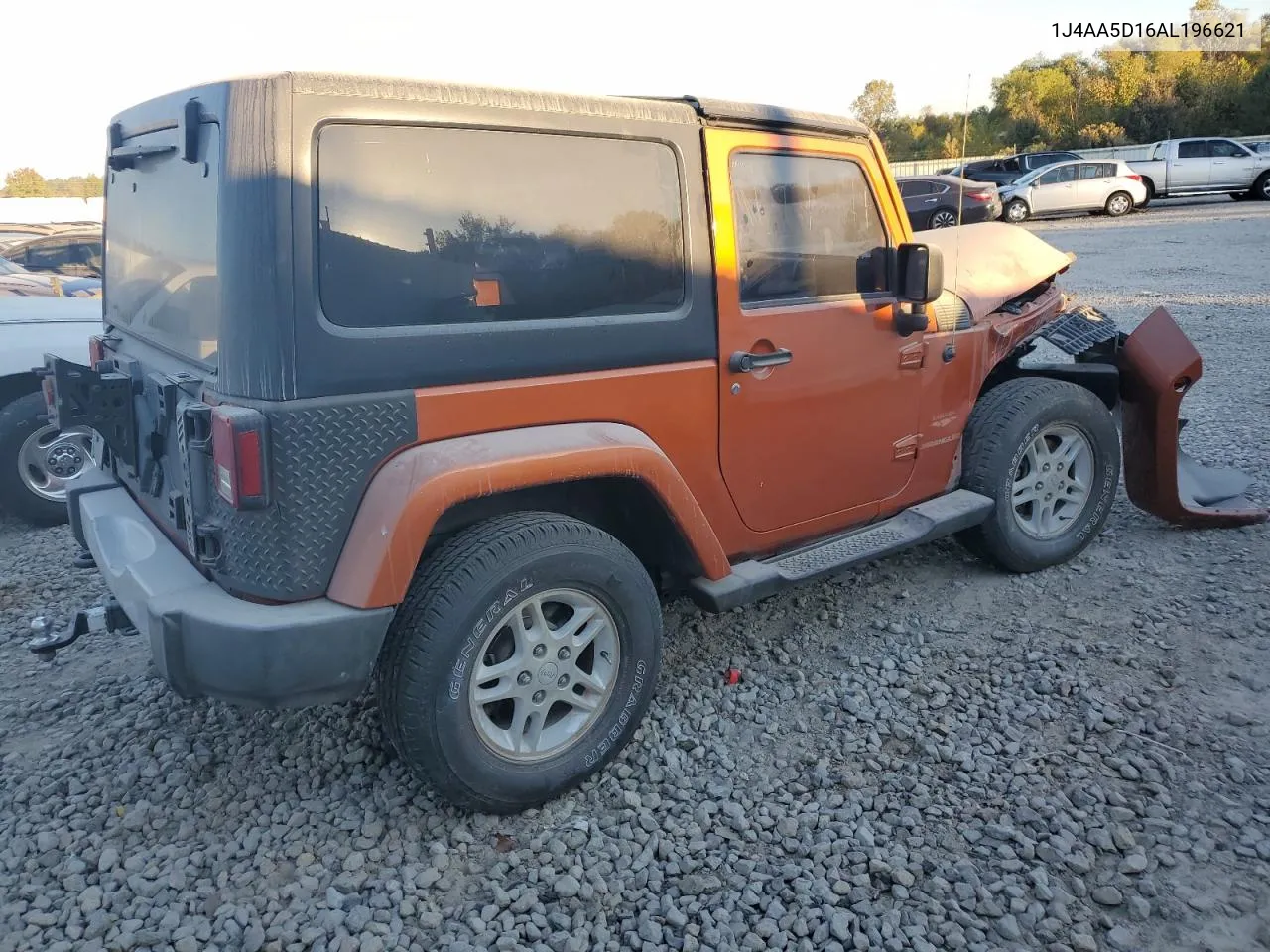 2010 Jeep Wrangler Sahara VIN: 1J4AA5D16AL196621 Lot: 73759004