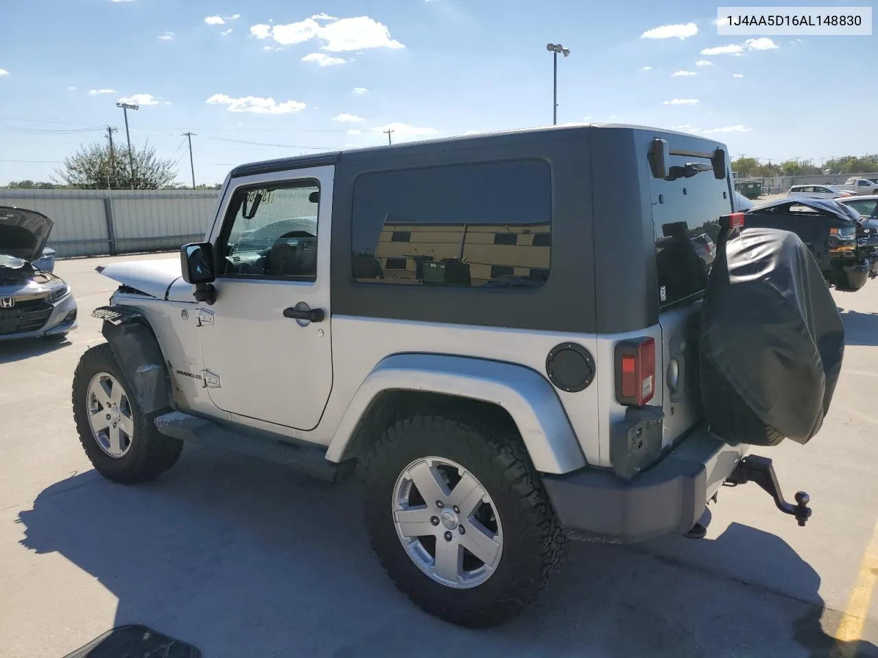 2010 Jeep Wrangler Sahara VIN: 1J4AA5D16AL148830 Lot: 73946644