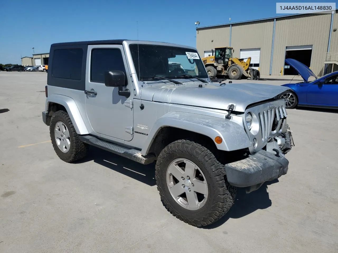 2010 Jeep Wrangler Sahara VIN: 1J4AA5D16AL148830 Lot: 73946644