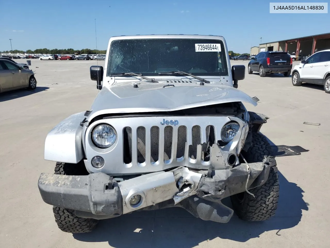 2010 Jeep Wrangler Sahara VIN: 1J4AA5D16AL148830 Lot: 73946644