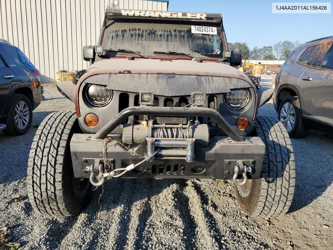 2010 Jeep Wrangler Sport VIN: 1J4AA2D11AL156428 Lot: 74024374