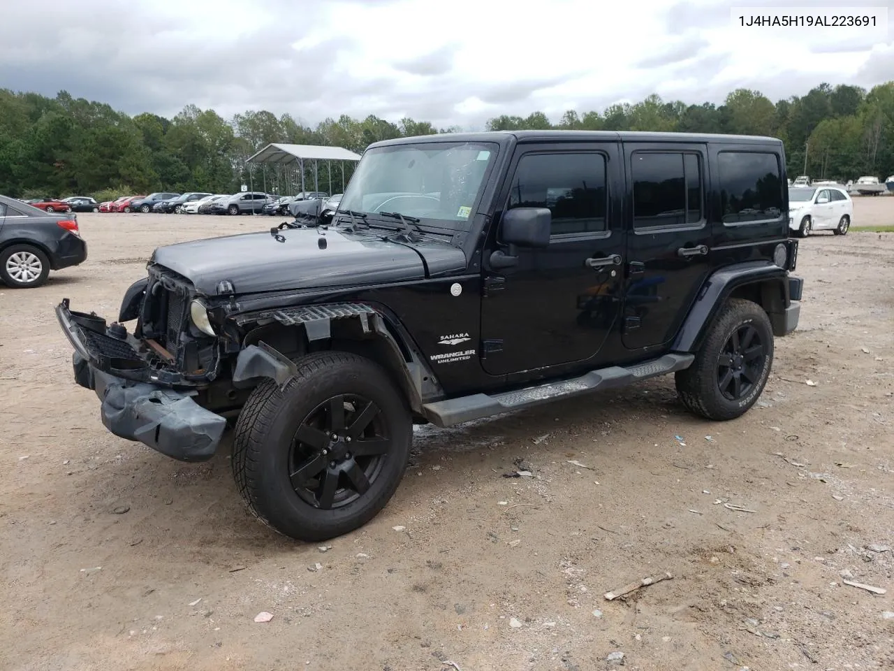 2010 Jeep Wrangler Unlimited Sahara VIN: 1J4HA5H19AL223691 Lot: 74106384