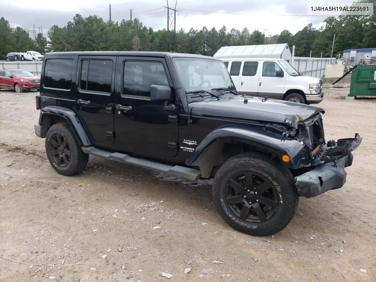 2010 Jeep Wrangler Unlimited Sahara VIN: 1J4HA5H19AL223691 Lot: 74106384