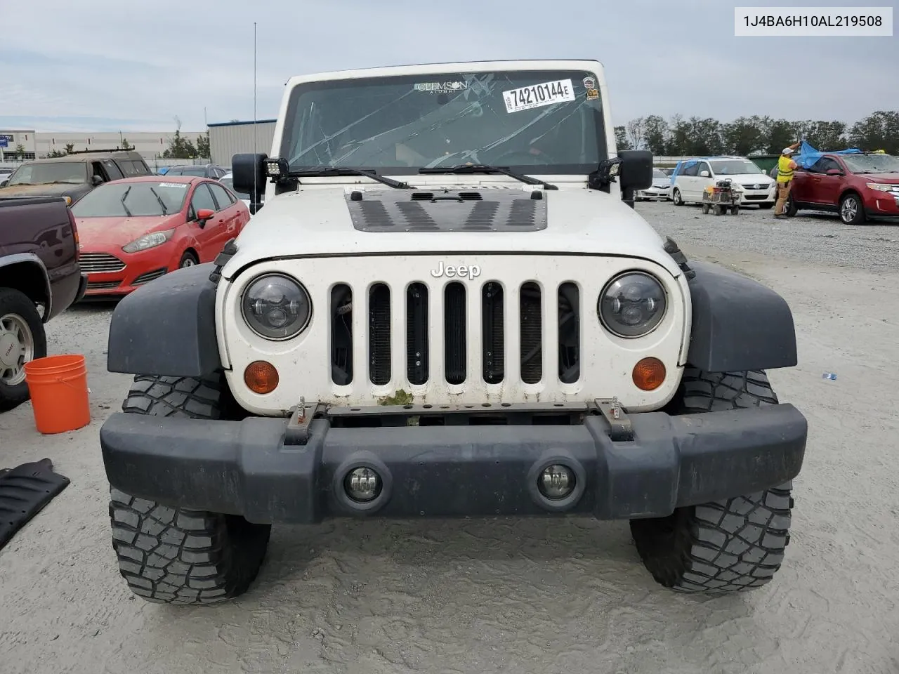 2010 Jeep Wrangler Unlimited Rubicon VIN: 1J4BA6H10AL219508 Lot: 74210144