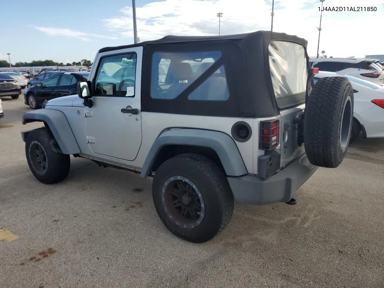 2010 Jeep Wrangler Sport VIN: 1J4AA2D11AL211850 Lot: 74350544