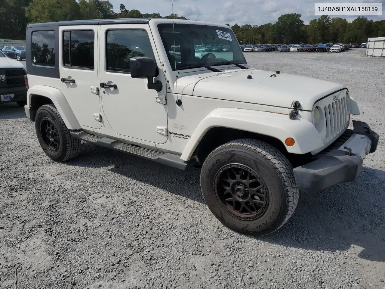 2010 Jeep Wrangler Unlimited Sahara VIN: 1J4BA5H1XAL158159 Lot: 74392274