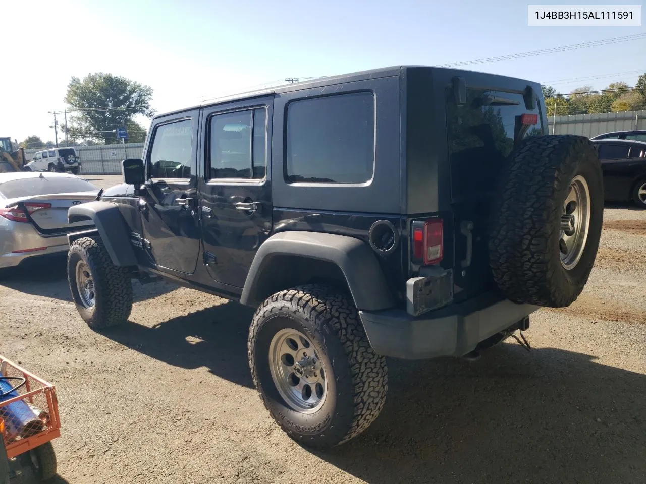 2010 Jeep Wrangler Unlimited Sport VIN: 1J4BB3H15AL111591 Lot: 74533324