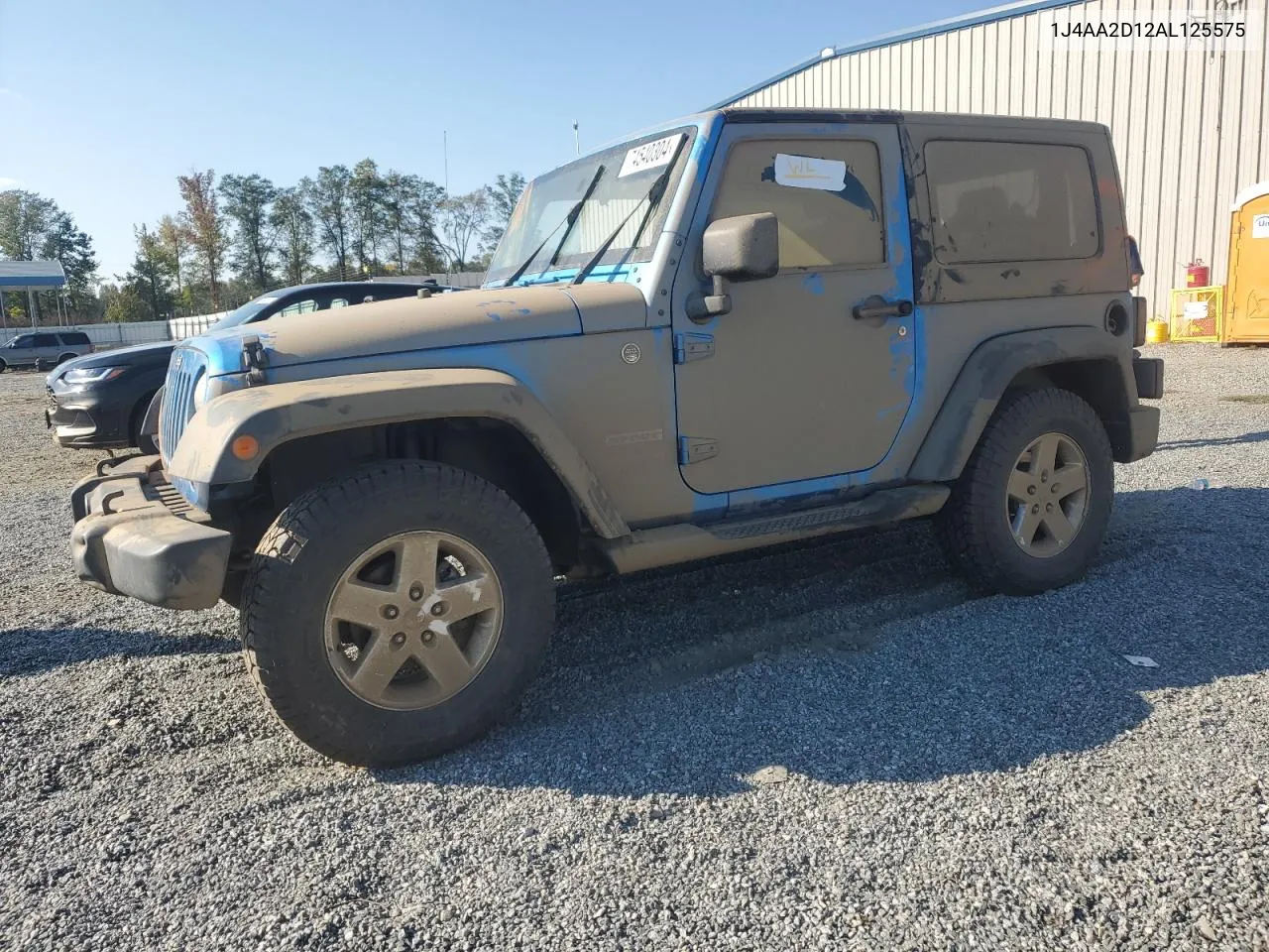 2010 Jeep Wrangler Sport VIN: 1J4AA2D12AL125575 Lot: 74540304