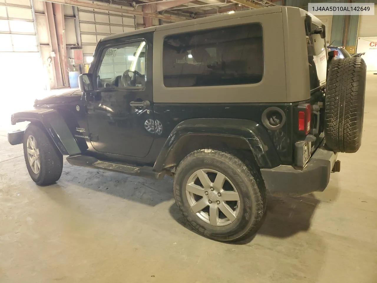 2010 Jeep Wrangler Sahara VIN: 1J4AA5D10AL142649 Lot: 74668804