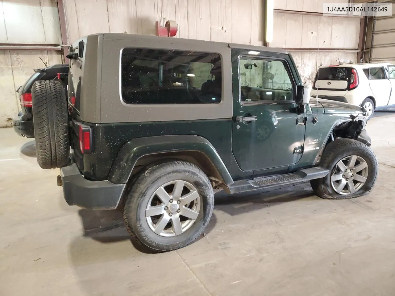 2010 Jeep Wrangler Sahara VIN: 1J4AA5D10AL142649 Lot: 74668804