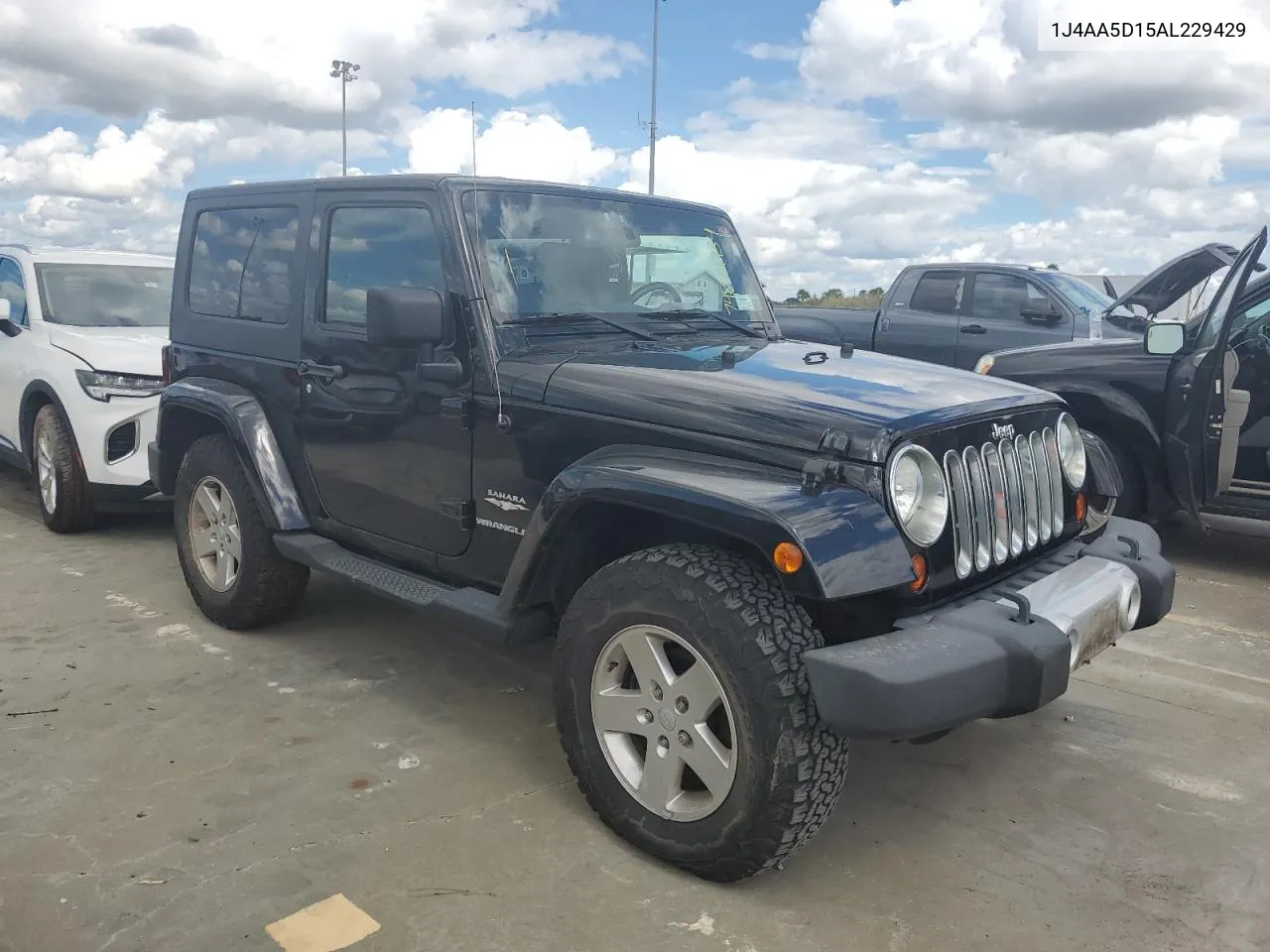 2010 Jeep Wrangler Sahara VIN: 1J4AA5D15AL229429 Lot: 74849734