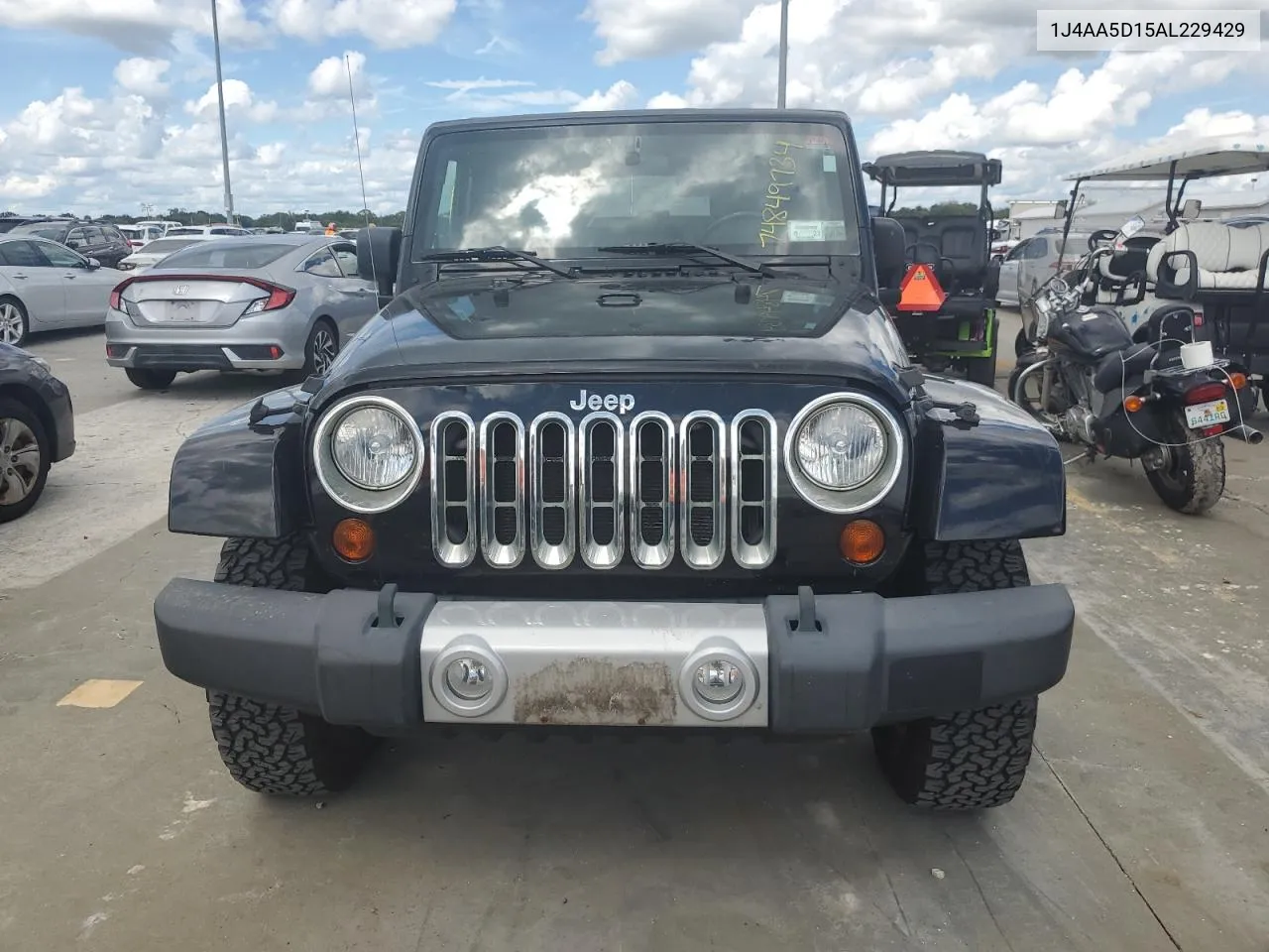 2010 Jeep Wrangler Sahara VIN: 1J4AA5D15AL229429 Lot: 74849734