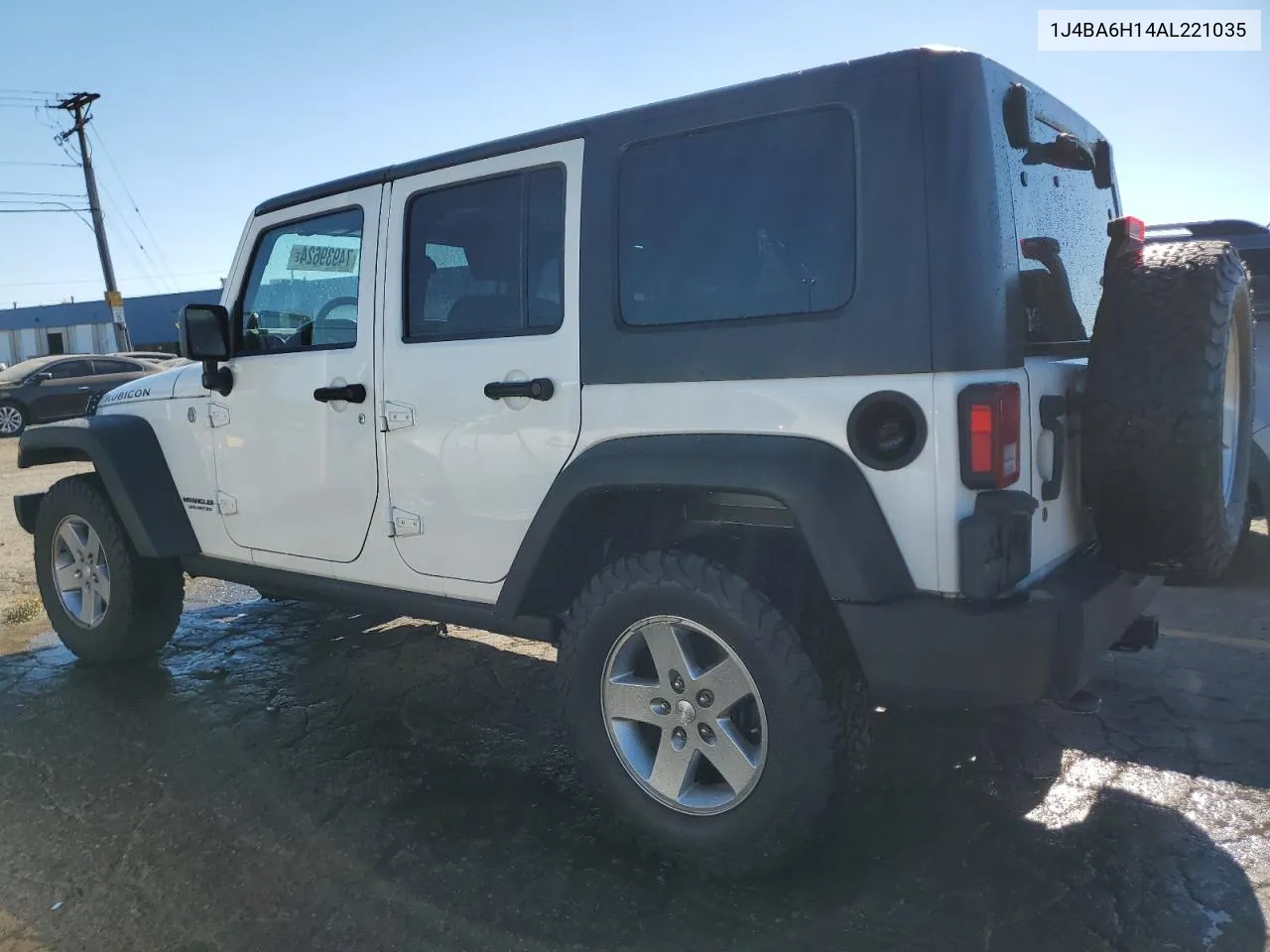 2010 Jeep Wrangler Unlimited Rubicon VIN: 1J4BA6H14AL221035 Lot: 74939624