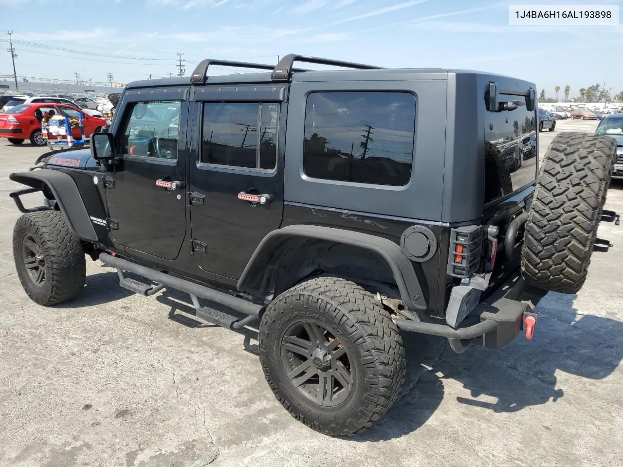 2010 Jeep Wrangler Unlimited Rubicon VIN: 1J4BA6H16AL193898 Lot: 74950624