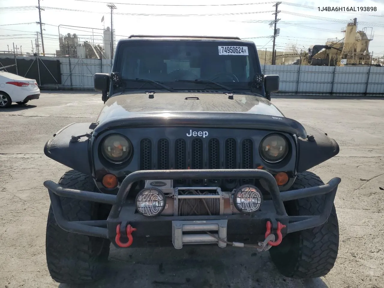 2010 Jeep Wrangler Unlimited Rubicon VIN: 1J4BA6H16AL193898 Lot: 74950624