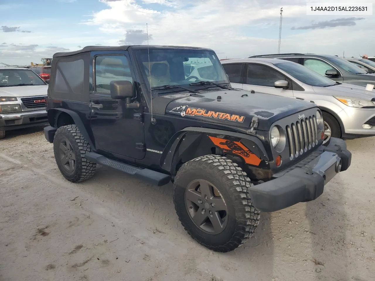 2010 Jeep Wrangler Sport VIN: 1J4AA2D15AL223631 Lot: 74977904