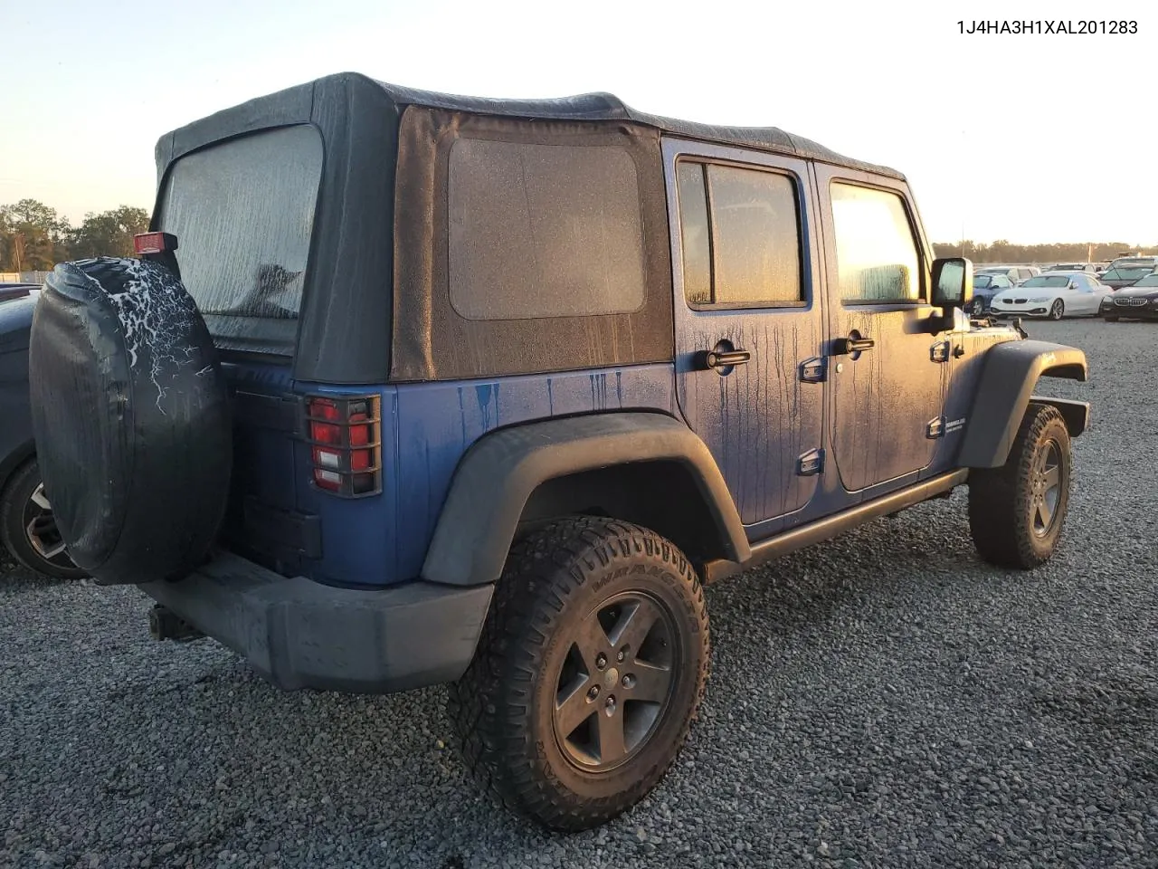 2010 Jeep Wrangler Unlimited Sport VIN: 1J4HA3H1XAL201283 Lot: 75124574