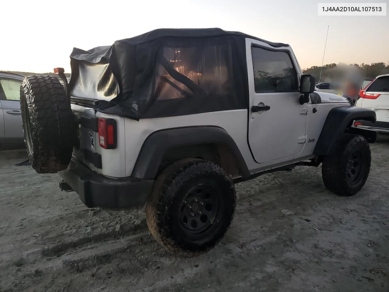 2010 Jeep Wrangler Sport VIN: 1J4AA2D10AL107513 Lot: 75523984