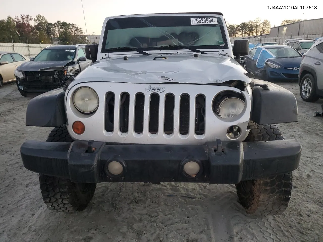 2010 Jeep Wrangler Sport VIN: 1J4AA2D10AL107513 Lot: 75523984