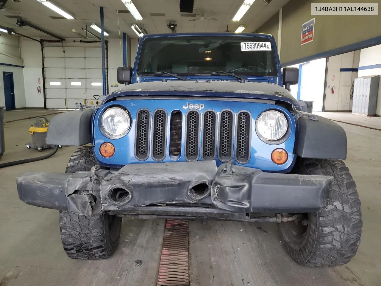 2010 Jeep Wrangler Unlimited Sport VIN: 1J4BA3H11AL144638 Lot: 75530944