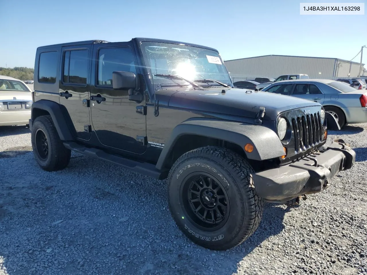 2010 Jeep Wrangler Unlimited Sport VIN: 1J4BA3H1XAL163298 Lot: 75885544