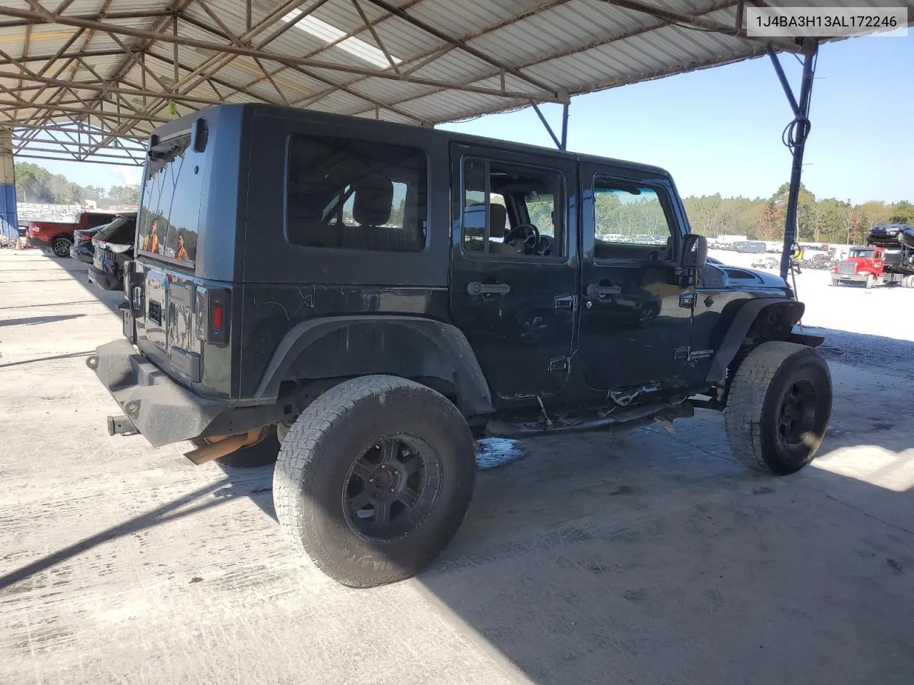 2010 Jeep Wrangler Unlimited Sport VIN: 1J4BA3H13AL172246 Lot: 76489264