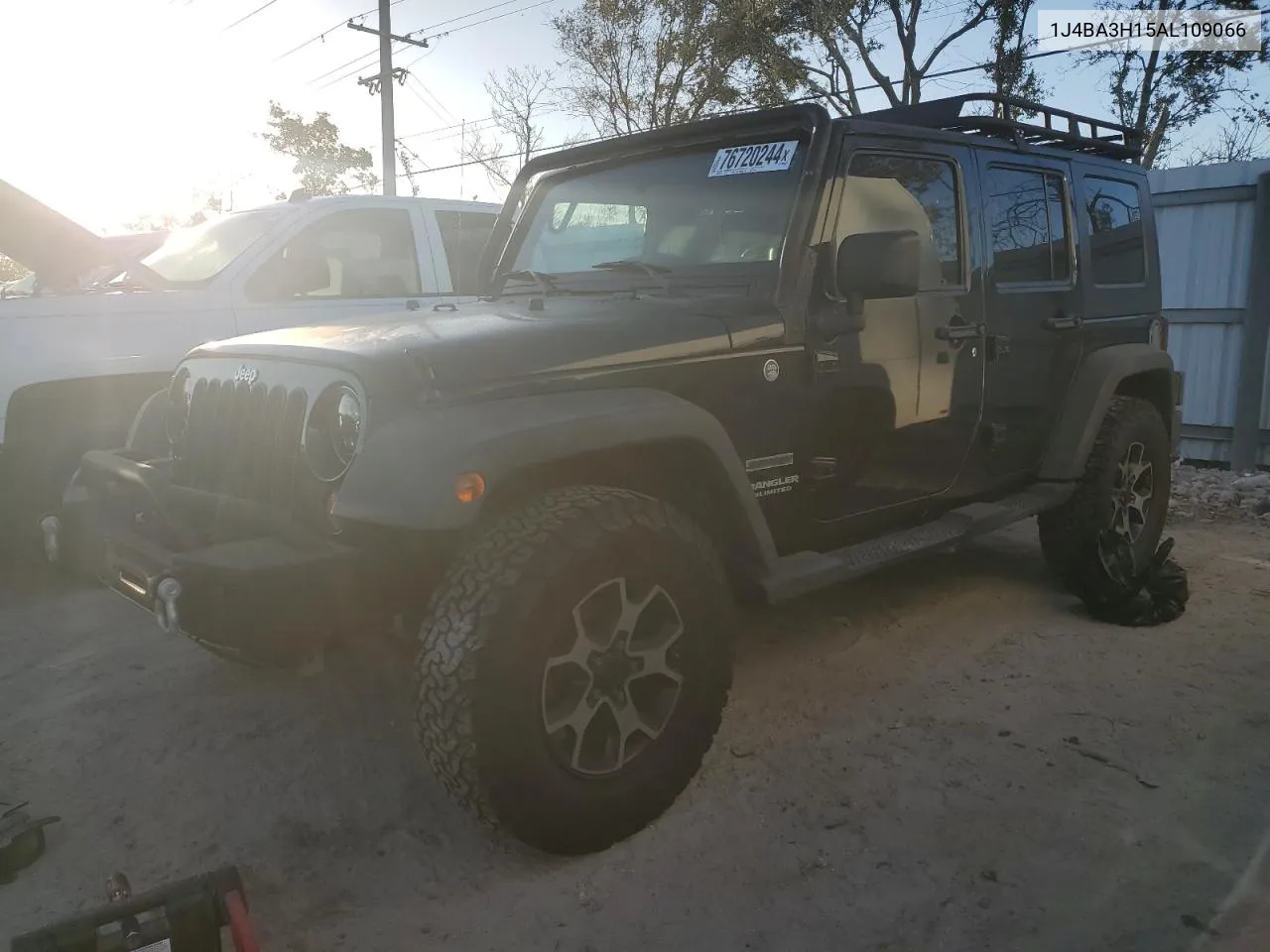 2010 Jeep Wrangler Unlimited Sport VIN: 1J4BA3H15AL109066 Lot: 76720244