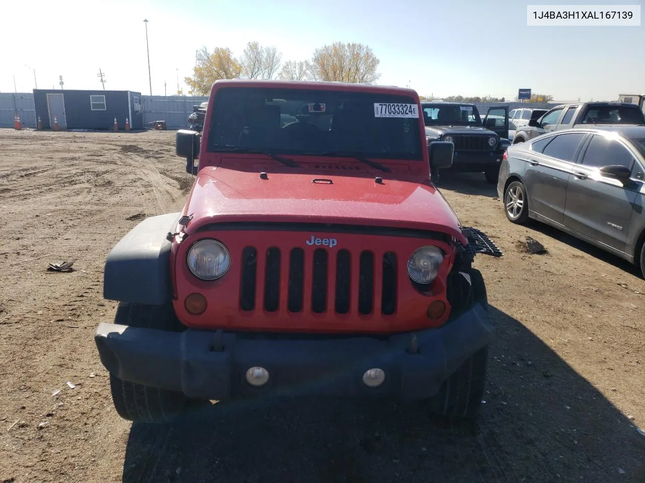 1J4BA3H1XAL167139 2010 Jeep Wrangler Unlimited Sport